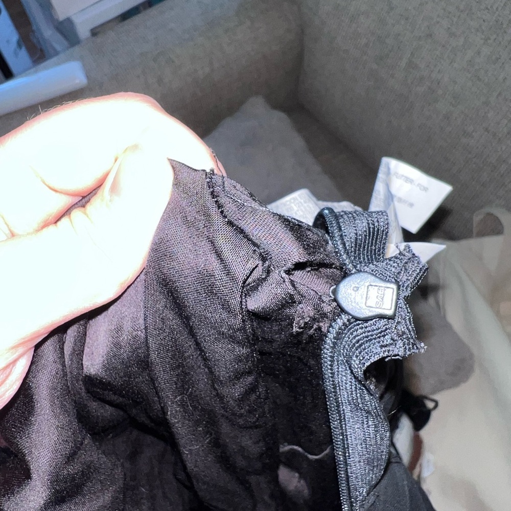 Zara black long sleeve top NWT - Picture 3 of 3